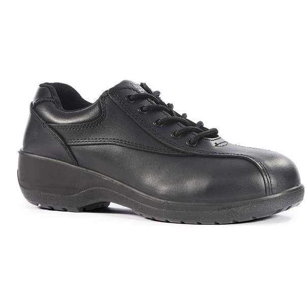 Vixen Amber Ladies Black Safety Shoes | Work & Wear Direct
