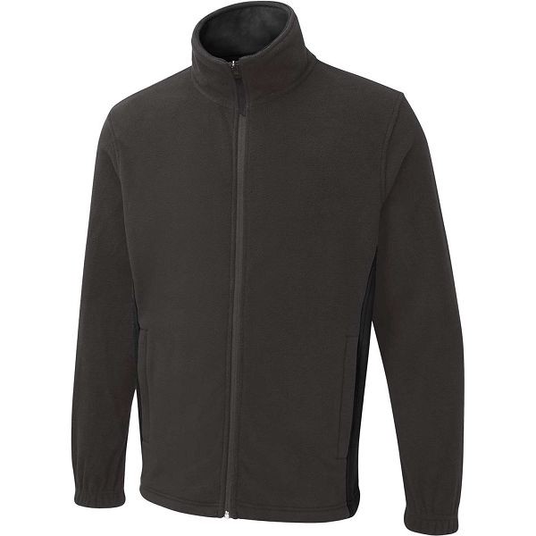 Uneek Two Tone Full Zip Fleece Jacket - UC617