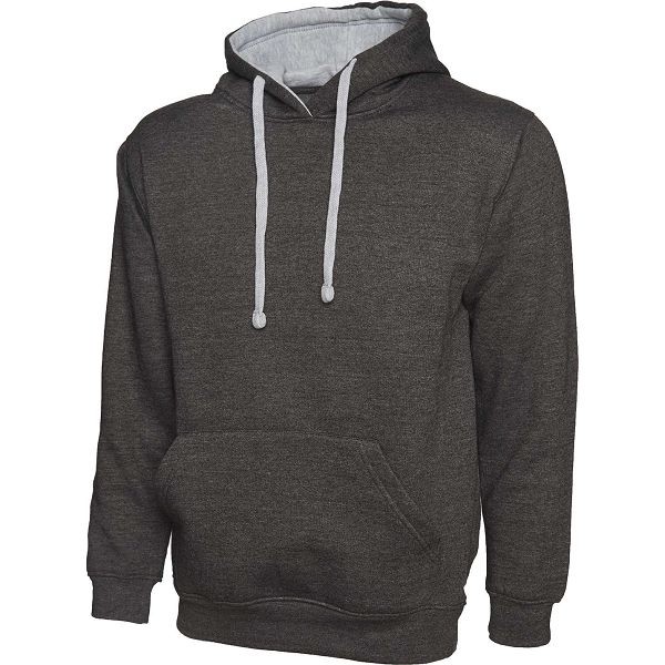 Uneek Contrast Hooded Sweatshirt - UC507