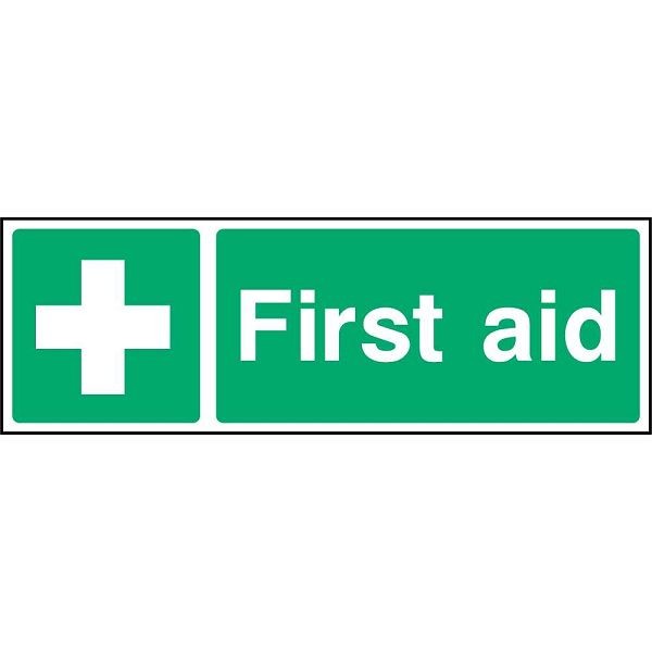 First Aid Jpeg Signage (FAID0033) | Work & Wear Direct