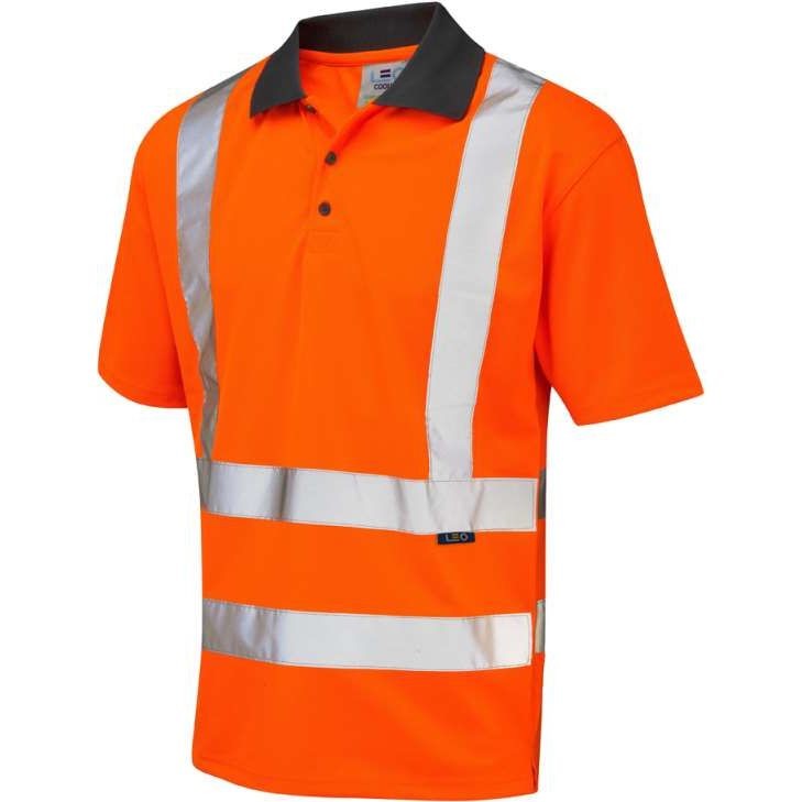 Leo Rockham Rail Spec Coolviz EcoViz Polo Shirt