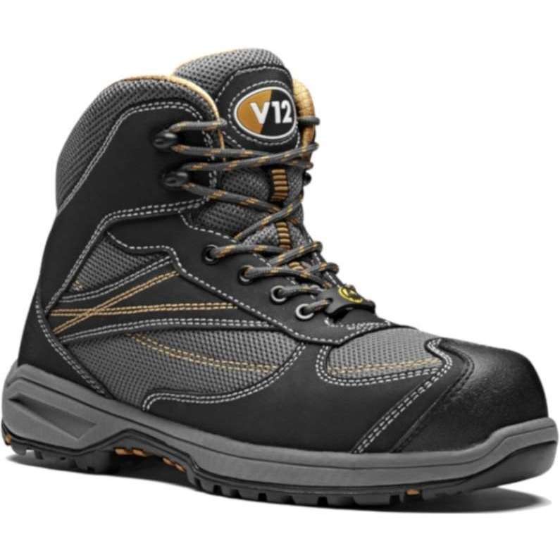 Vega steel. Steel Boots 10 Eyelet Black Vegan.