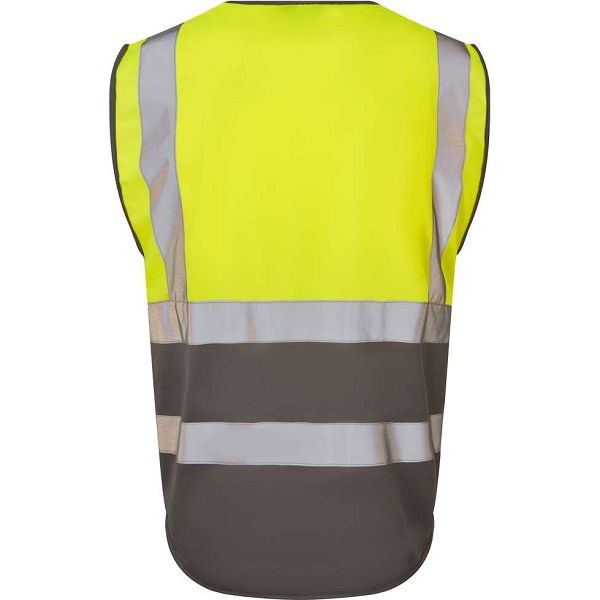 Leo Lynton Class 1 Superior Waistcoat Yellow/Grey