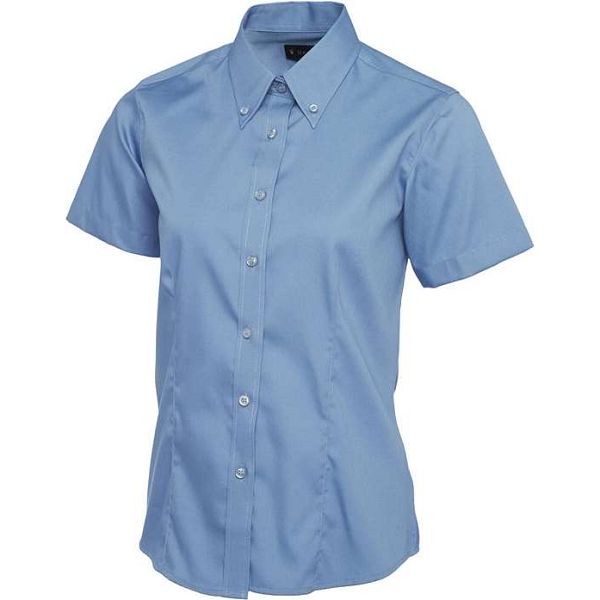 Ladies Pinpoint Oxford Half Sleeve Shirt UC704