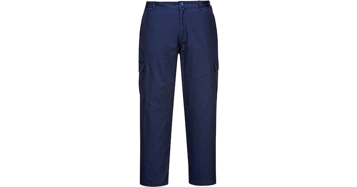 Unisex ESD Blue Trousers - Static Safe Environments