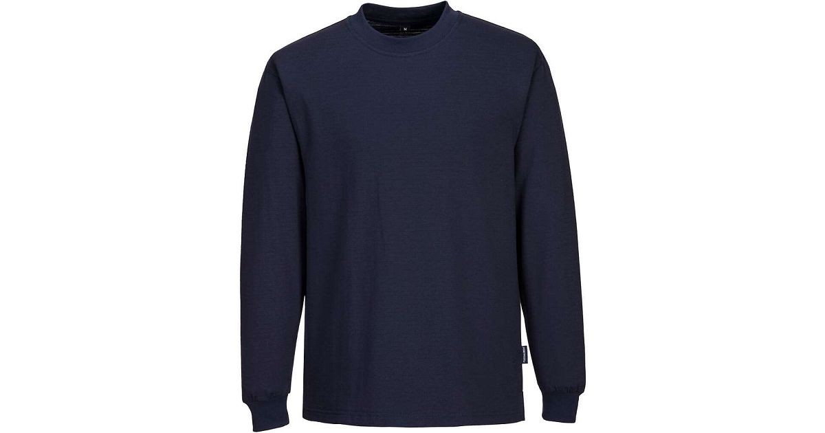 AS22 - Anti-Static ESD Long Sleeve T-Shirt | Work & Wear Direct