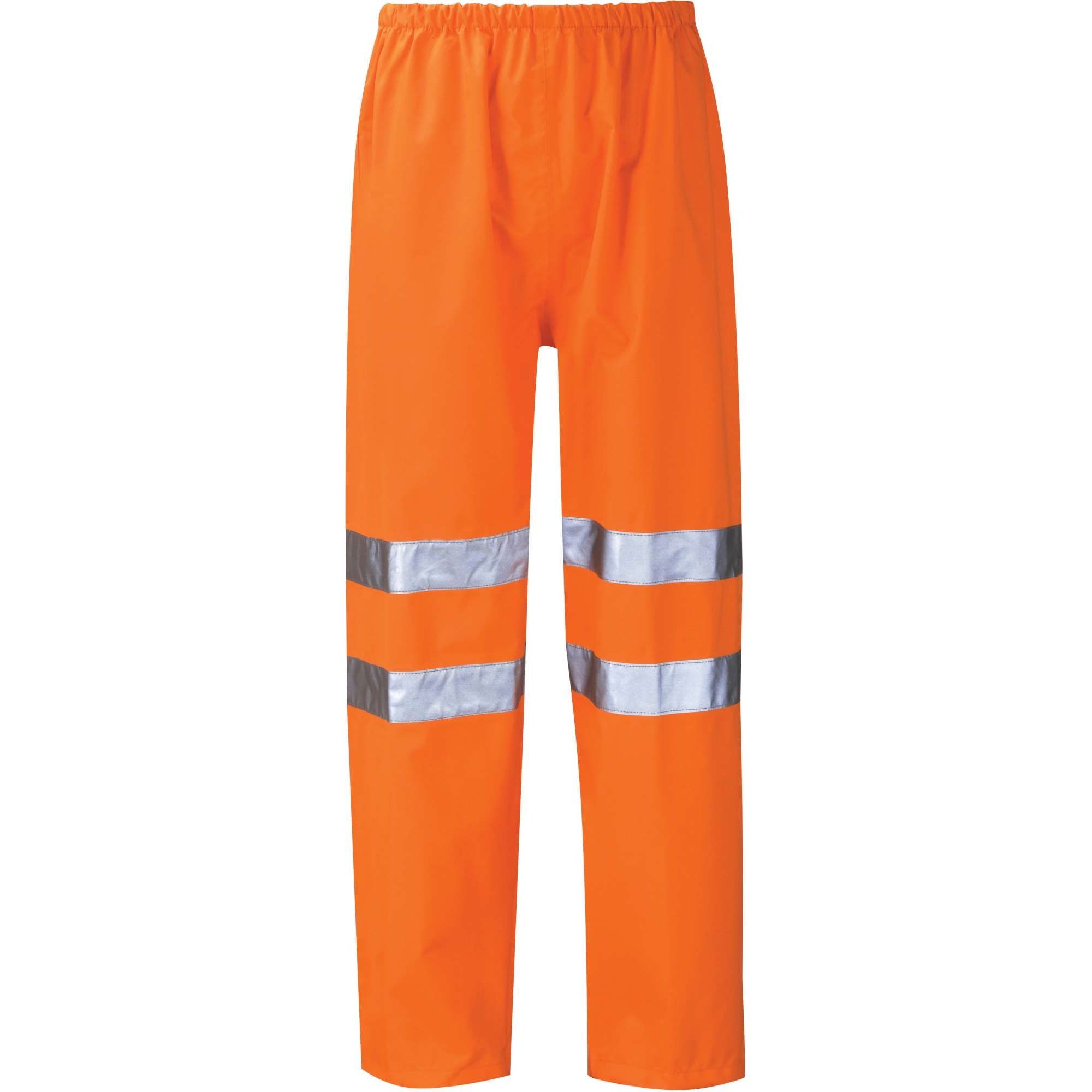 Hi Vis Thor Waterproof Orange Breathable Rail Spec Over Trousers (Pro Rail Black Knight) - HVTRB01