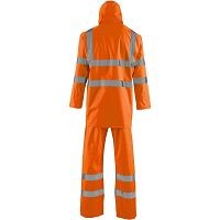 Supertouch Hi Vis Orange Rail Spec Lite Rainsuit