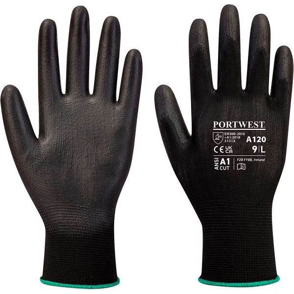 PU Palm Glove - A120 Black