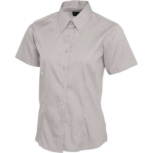 Ladies Pinpoint Oxford Half Sleeve Shirt UC704