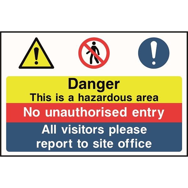 Site Signage (CONS0118) | Work & Wear Direct