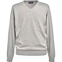 Brook Taverner Boston Silver V-Neck Jumper