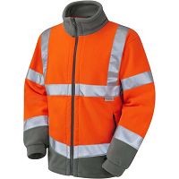 Leo Hartland Class 3 Fleece Jacket Orange