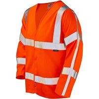 PARKHAM Leo EcoViz LFS Sleeved Waistcoat (EN 14116) Orange