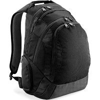 Quadra Vessel™ Laptop Backpack Black QD905