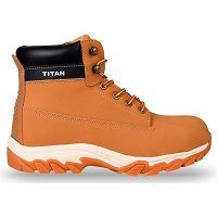 Titan Jaguar Nubuck Leather S3 Safety Boots Honey