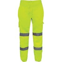 Hi Vis EN471 Yellow Jogging Bottoms